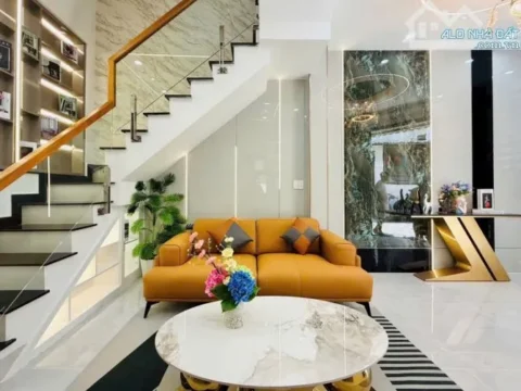 Nhà Xây Mới - Căn Góc -Full Nội Thất💎 Hẻm 5M Thống Nhất P15 💎4x13m-3 Lầu-5PN-5WC💵15TR