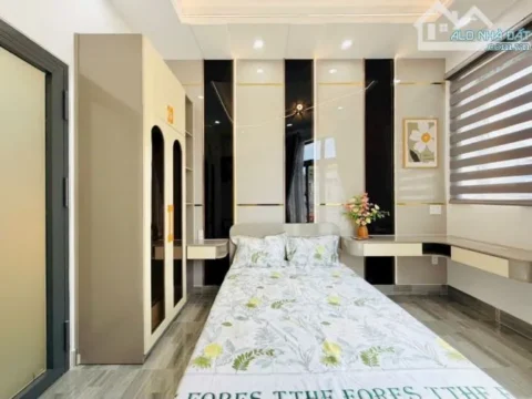 Nhà Xây Mới - Căn Góc -Full Nội Thất💎 Hẻm 5M Thống Nhất P15 💎4x13m-3 Lầu-5PN-5WC💵15TR
