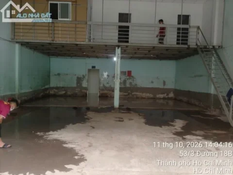🏭 BÁN KHO – NHÀ XƯỞNG ĐƯỜNG 18B, BÌNH HƯNG HOÀ A, BÌNH TÂN