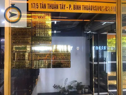 350k/Tháng cho thuê VPA 17/5 Tân Thuận Tây ( QUẬN 7 CŨ )