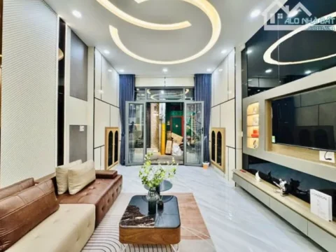 Nhà Mới Xây Full Nội Thất💎Nguyễn Tư  Giản P12💎4x14m-3 Lầu-4PN-4WC💵15 Triệu/tháng