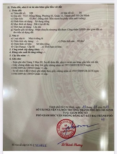 BÁN NHÀ HẺM HỒNG BÀNG, Q.11 - Nhà trống vào ở ngay.