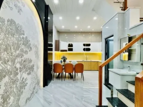 Nhà Mới Xây Full Nội Thất💎Nguyễn Tư  Giản P12💎4x14m-3 Lầu-4PN-4WC💵15 Triệu/tháng