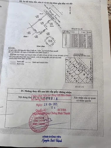 Bán nhà đường Nguyễn Đình Chiểu phường 4 quận 3 HCM