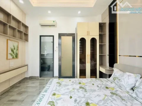 Nhà Xây Mới - Căn Góc -Full Nội Thất💎 Hẻm 5M Thống Nhất P15 💎4x13m-3 Lầu-5PN-5WC💵15TR