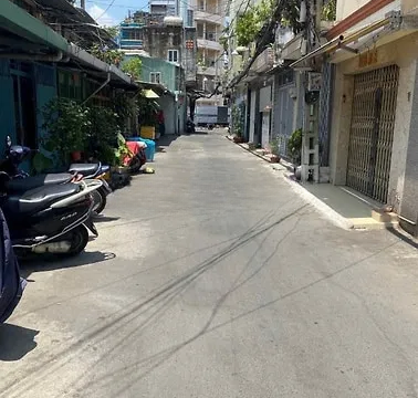 CHO THUÊ NHÀ CX Phú Lâm D, 4x13m hoặc bán nhà lô góc 3 MT Huỳnh TPhat